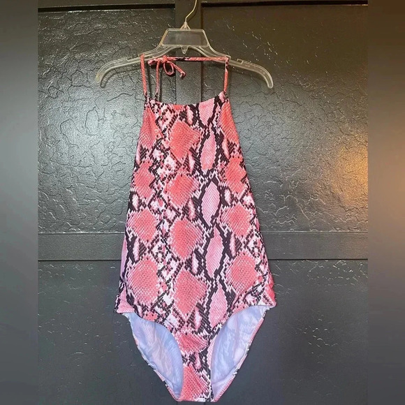 🔥🔥🔥🔥SALE🔥🔥🔥🔥Ekouaer NWOT Halter High Neck One Piece Swimsuit Size XXL - Picture 12 of 12